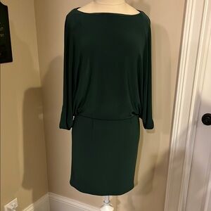Elegant Green Women's Dress